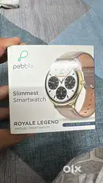 pebble world's slimmest smart watch