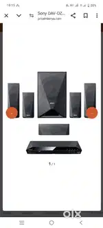 SONY dav-dz350(1000 watt Home theater system)