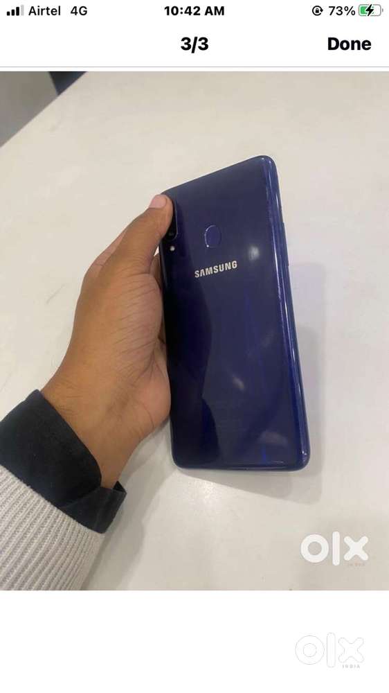 Samsung a20s blue color 3gb32gb folder change hai but phone ok hai