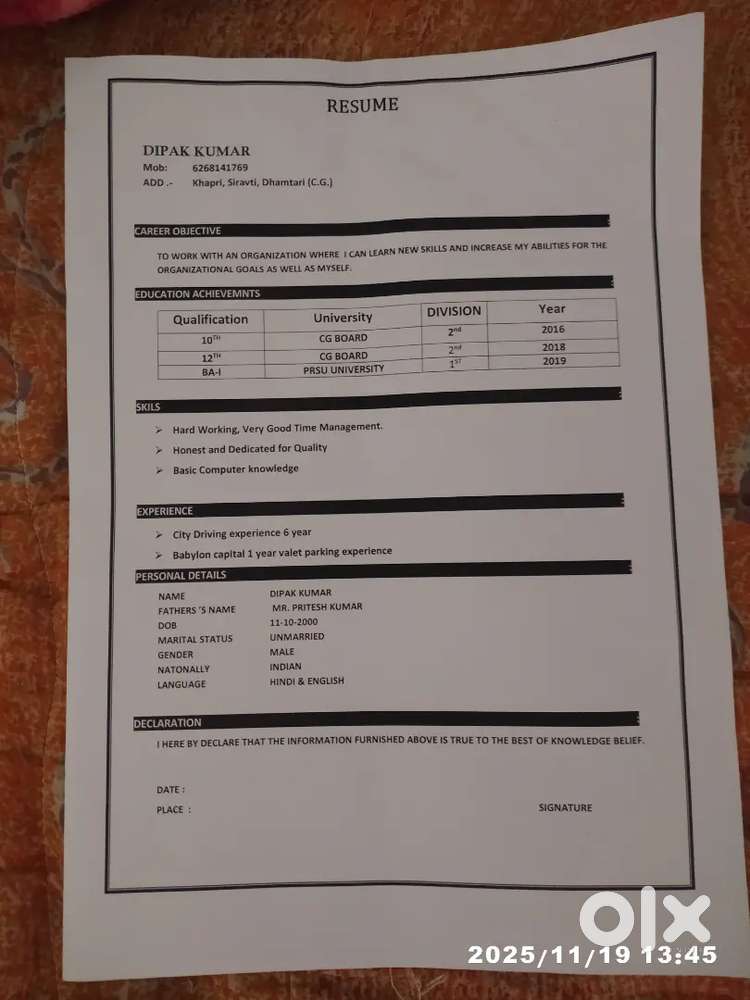 Good experience all cars driving