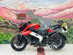 BAJAJ PULSAR NS2OOCC DUAL DISC DUAL ABS RED WHITE COLOUR MODEL 2022