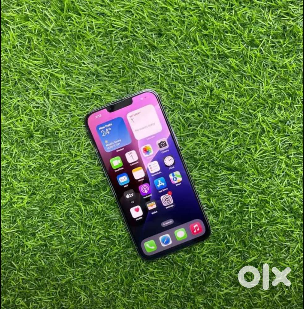 Iphone 13 pro max in blue colour