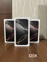 16 Pro max 256gb and 16 Pro 256gb and Airpods
