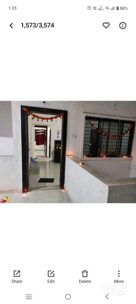 1bhk flat for rent for Family  in Shankara shrushti Apartment