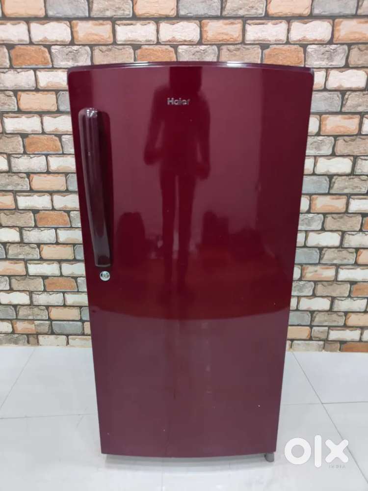 Haier 180 litres maroon colour refrigerator with delivery and cod