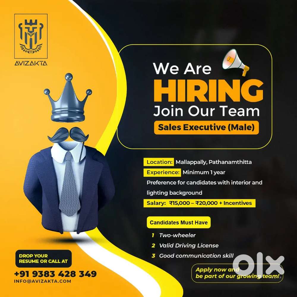 Sales Executive (Male)