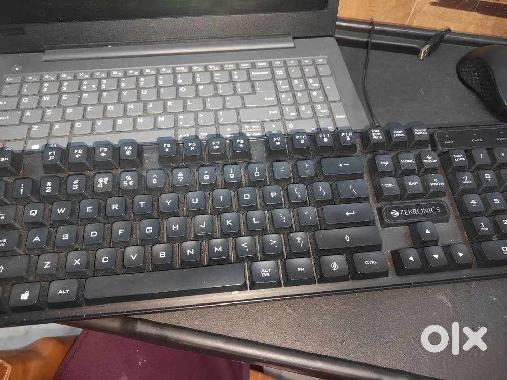 Zebronics wire keyboard