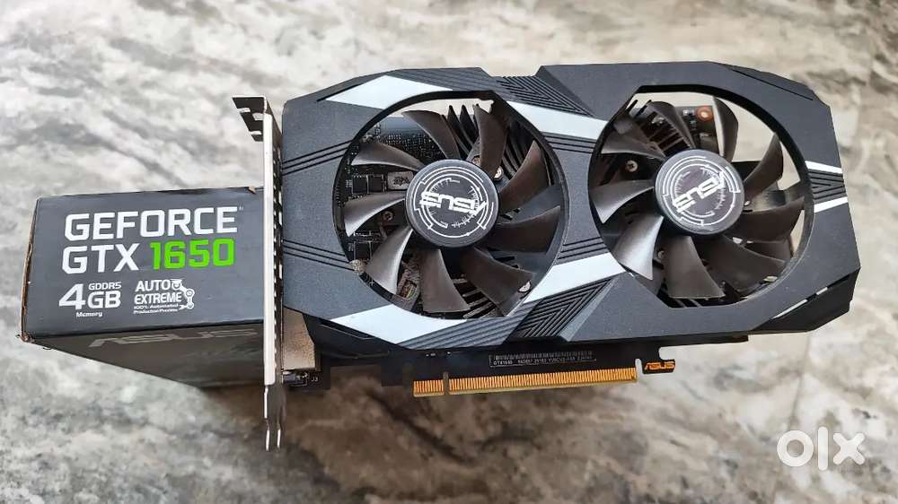 ASUS NVIDIA GTX 1650 4GB Graphics Card – Excellent Condition