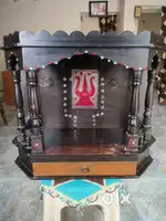 House old Puja shelf