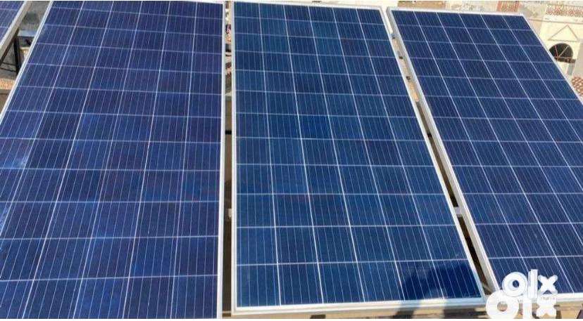 3 solar palets microtech 325 watt & 2 exide batterys