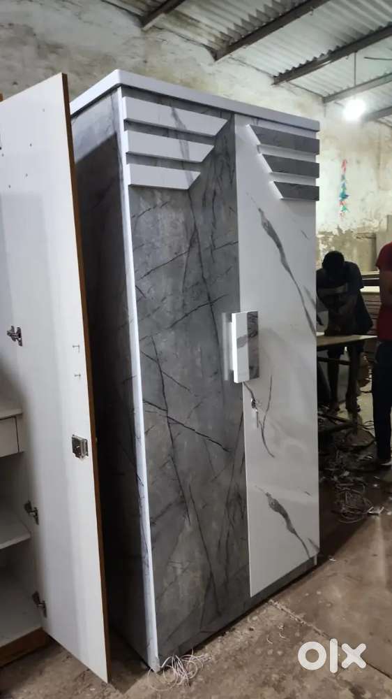 double door wardrobe direct from factory