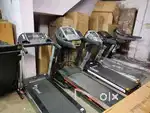 All gym equipment treadmill and exercise cycle available