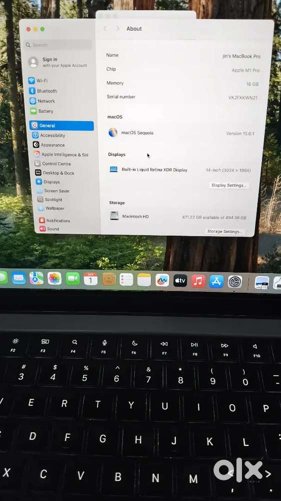 MacBook M1 pro 2021 14 inch ( urgent sale)