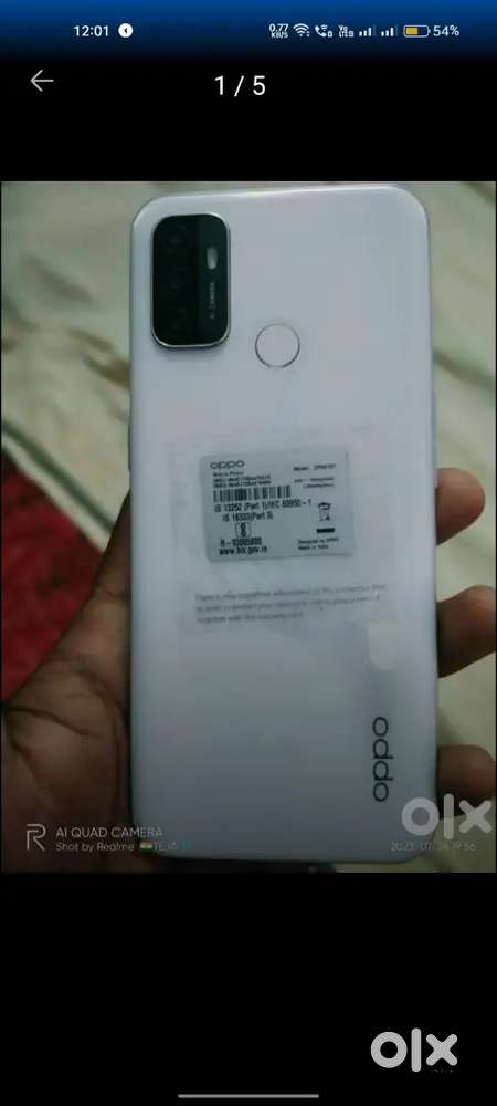 Oppo a53 6 ram 128 storage