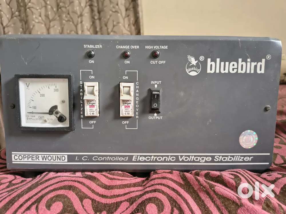 BLUE BIRD ELECTRONIC VOLTAGE STABILIZER