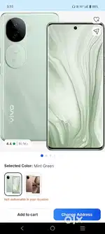 Vivo v40e 6 month old