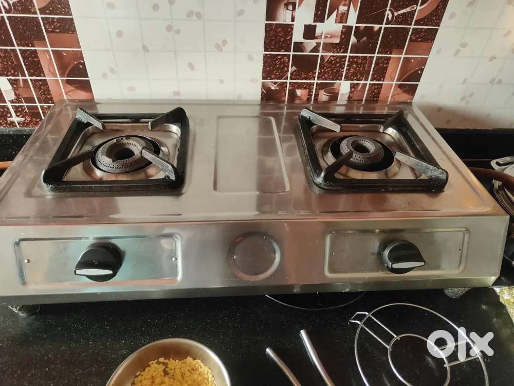 SS 2 Burner Gas Stove