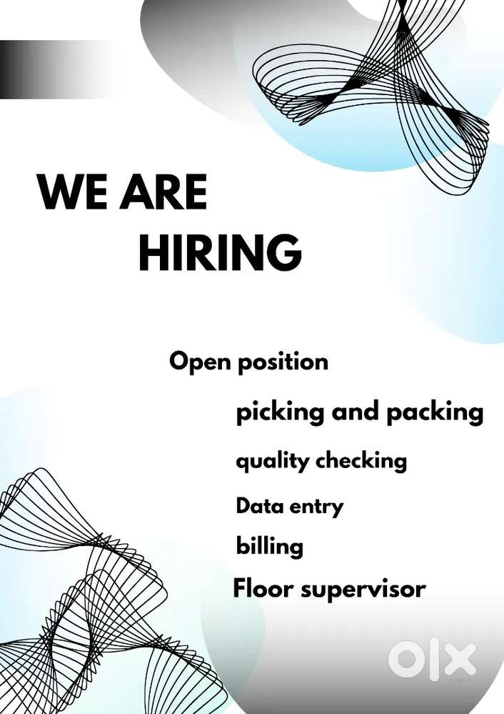 WE ARE HIRING DATA ENTRY EXECUTIVE FOR WAREHOUSE