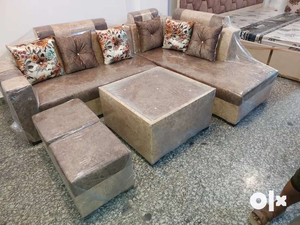 New L-shape complete Sofa set