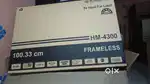 43 inch smart android frameless led tv with 600 live channel free