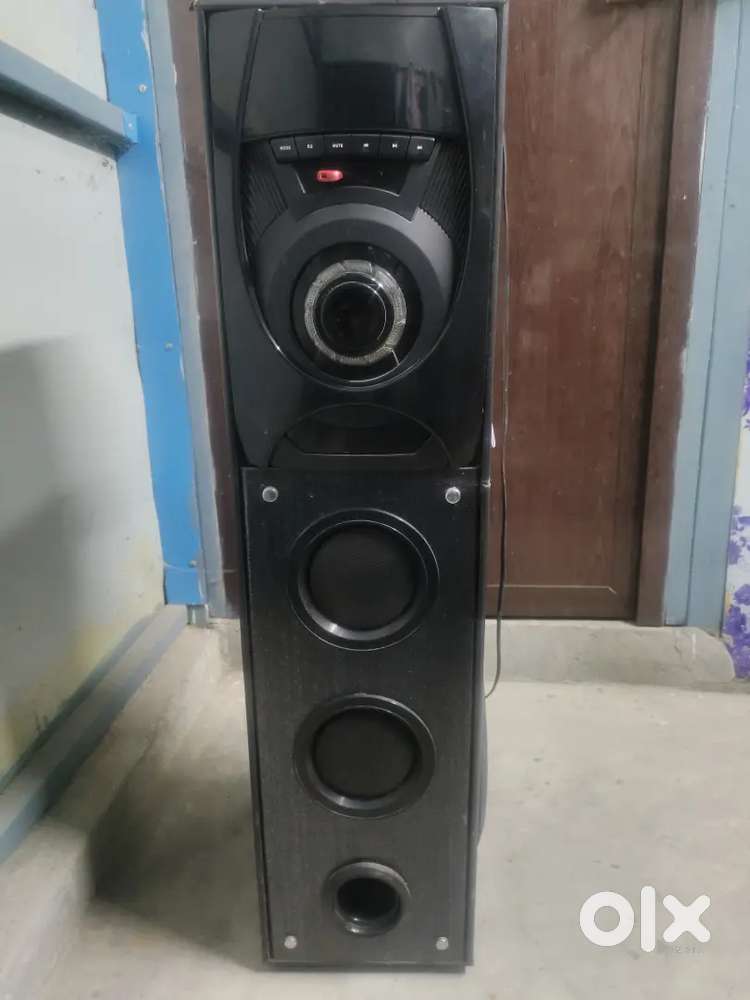 Tower speaker with subwoofer 6inch