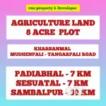 8 Acr Agriculture & Farm Land at Kharsanmal