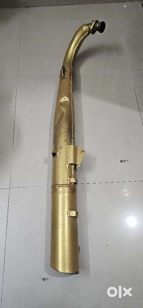 RXZ/ 135/100 cat silencer with all shield for sale