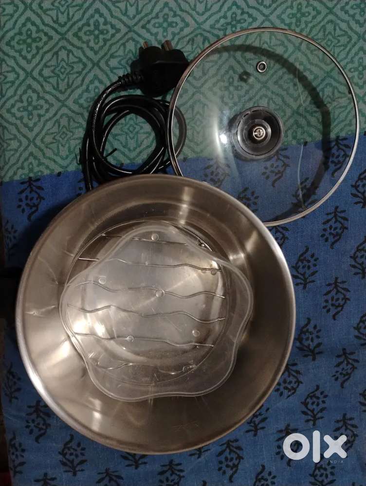 Pigeon Electric Kettle (1.2L, Silver, Black)