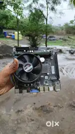 Motherboard zebronics i5 3rd gen processor 8gb ram cpu fan