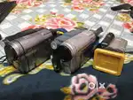 Philips Turntable and three handycams