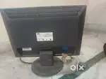 Black single piece monitor