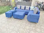 Sunday bumper sale buy new sofa 7999 L sofa 16499 EMI available