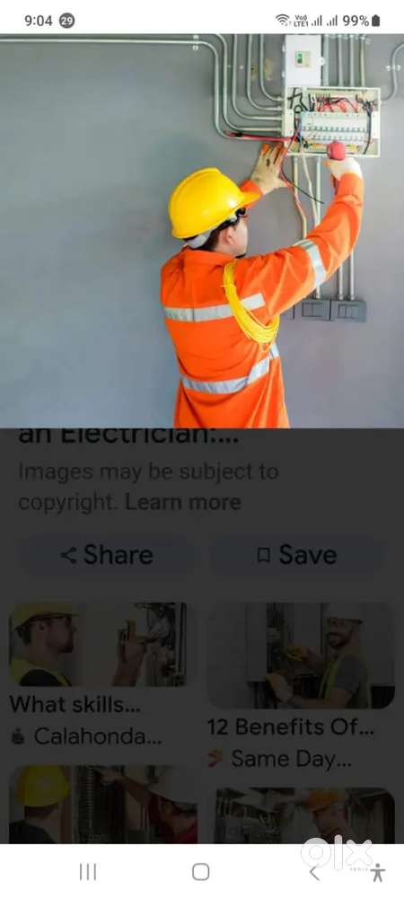 Wanted Electrican for Apartment complex