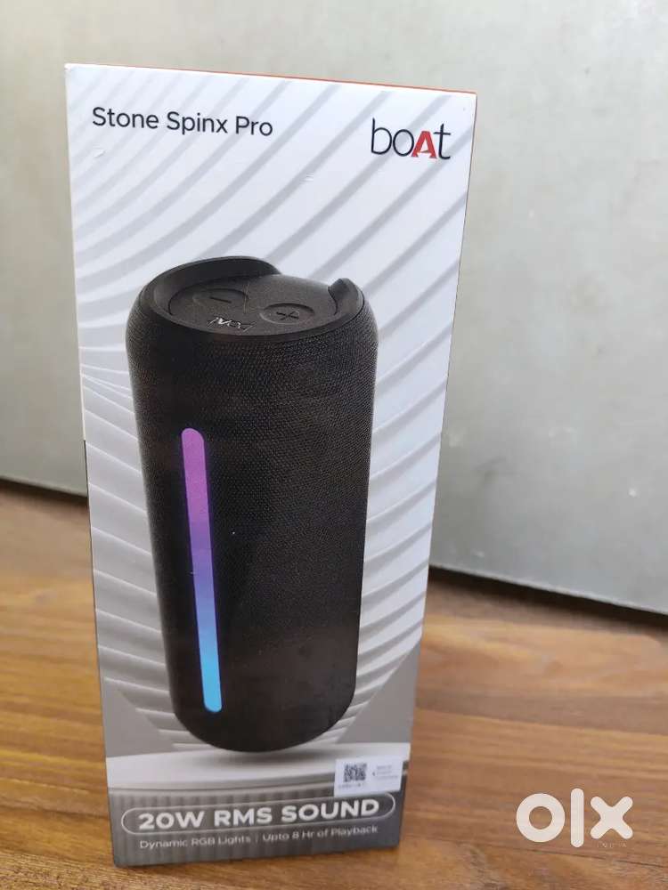 boAt Stone Spinx Pro - Portable Speaker with 20W RMS Sound, 8 Hours