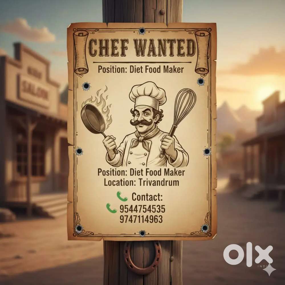 We want diet food chef