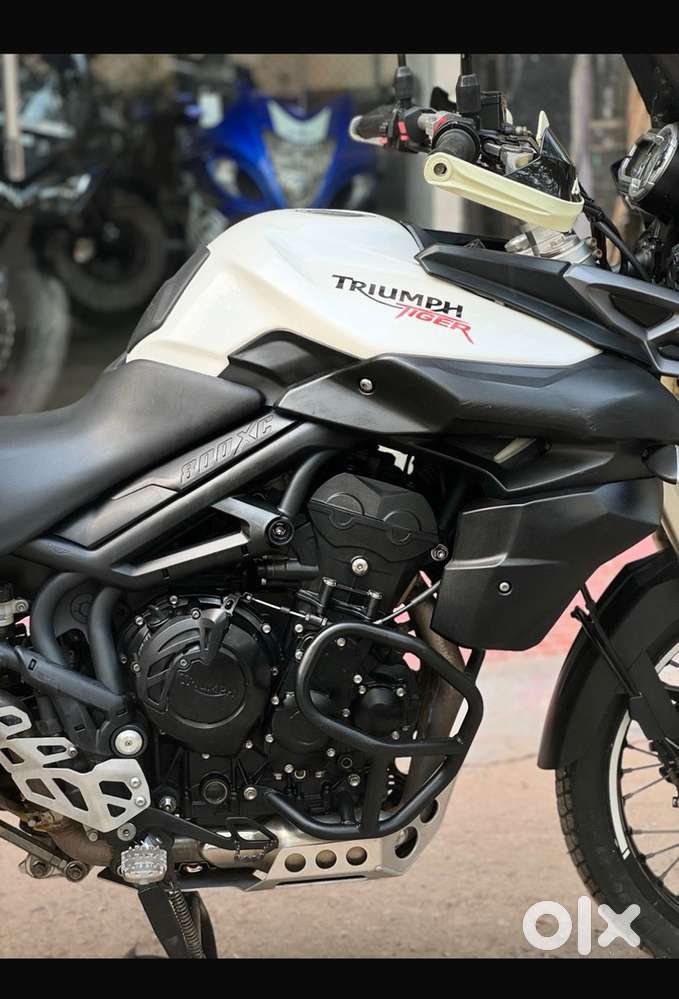 Real adventure Bike tiger 800xc fully loaded