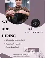 Hairstyilst or beautician