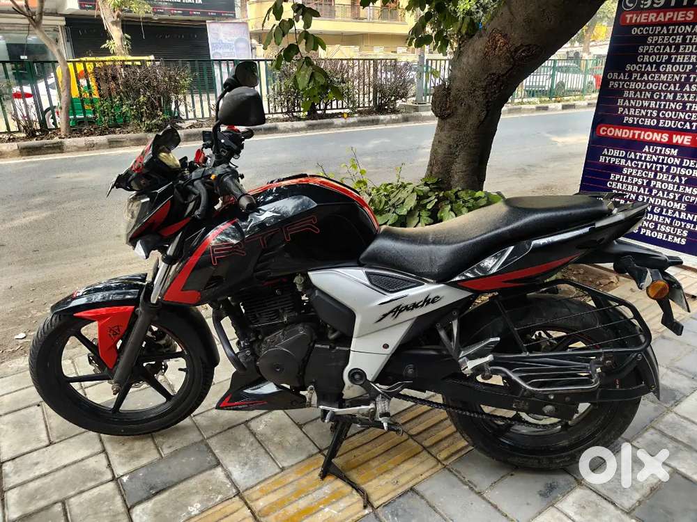 Tvs Apache rtr 160 2018 model 48000 km run