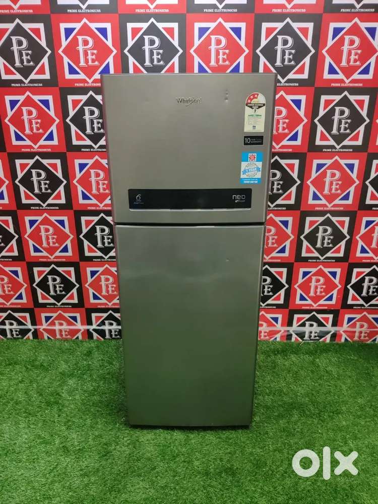 ^• Whirlpool with display 240 ltrs fridge in very good condition ---/