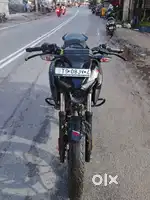 Pulsar n 160 bs6 vehicel  black colour single handed customer