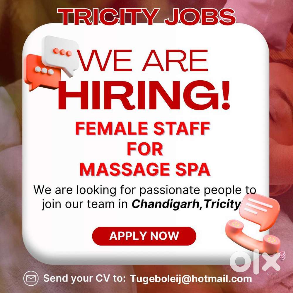 Female Staff For Spa Center.