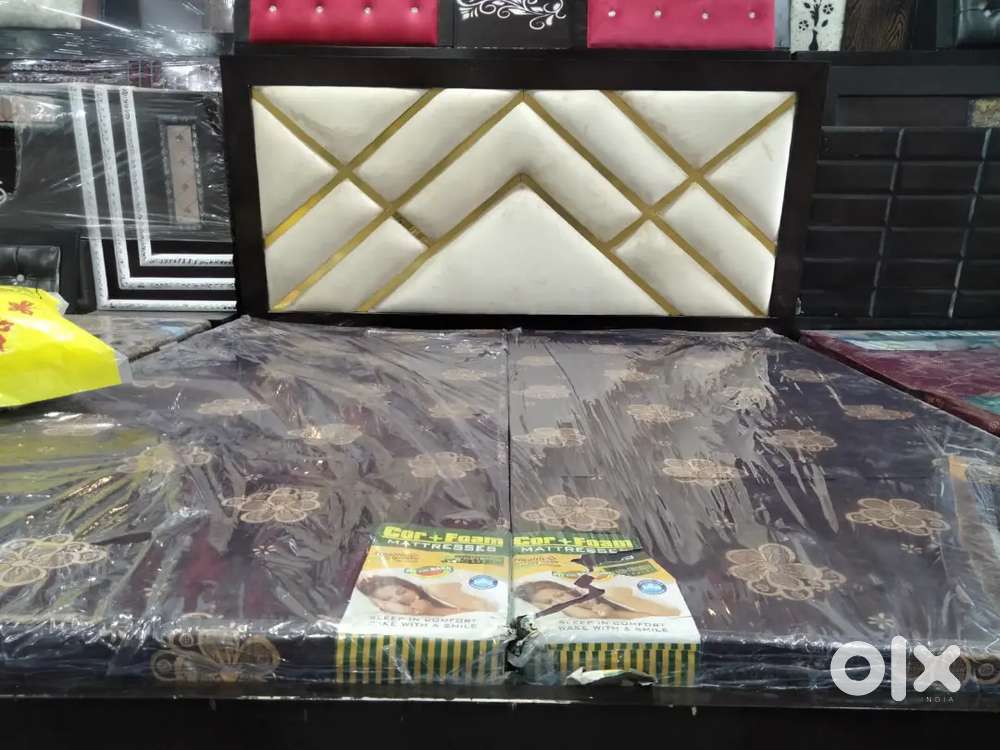 Fabiya New furniture king size 6x6 box wala bad