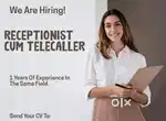 Receptionist and Telecaller only females age 20 to 30