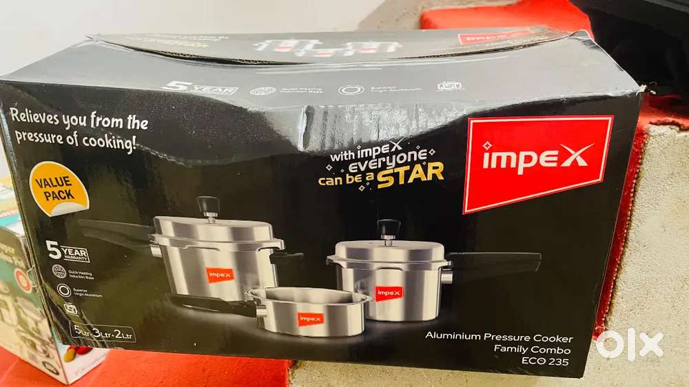 Impex pressure cooker combo