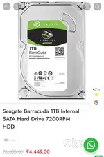 Hardisk 1 TB