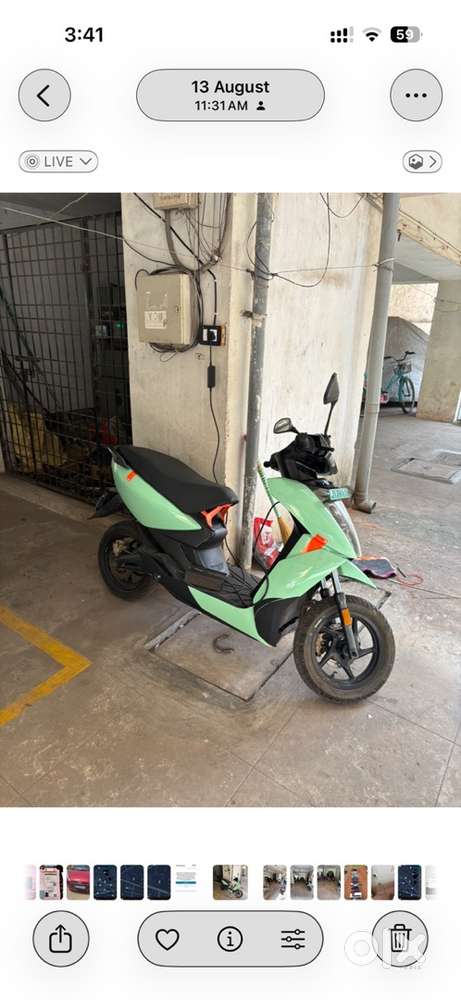 Ather 450x 2.9kwh battery 90km range with three years warranty