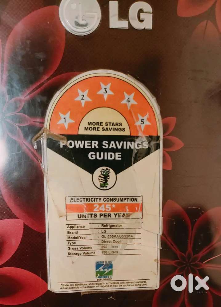 LG 5 STAR SINGAL DOOR