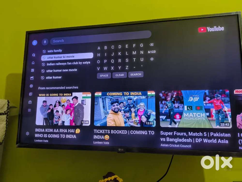 LG 43 inch smart tv
