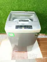 haier, top load fully automatic washing machine, hydrolic door