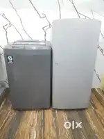 Samsung refrigerator & godrej eon automatic washing machine available*